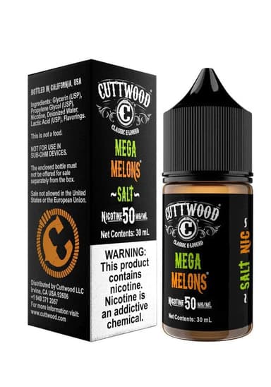 Cuttwood E-Liquids Salt - 30mL — Mega Melons