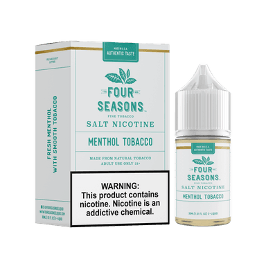Four Seasons Salt - 30mL — Menthol Tobacco
