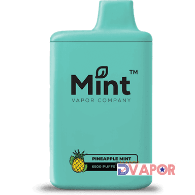 MNKE Bar 16ml 6500 Puff 5% Rechargeable Disposable Vape — Pineapple Mint