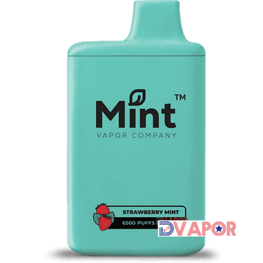 MNKE Bar 16ml 6500 Puff 5% Rechargeable Disposable Vape — Strawberry Mint