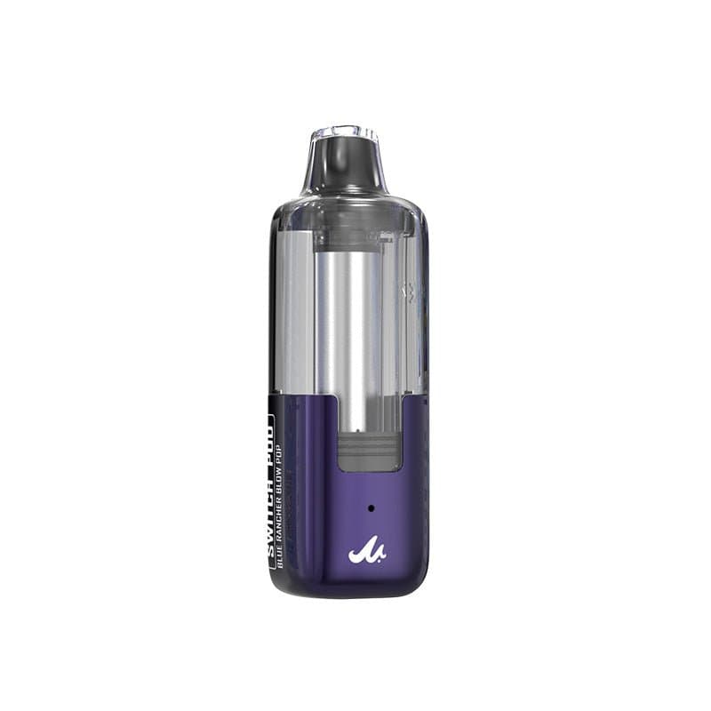 Mr. Fog 45K Puff Replacement Pods for vape disposable device, showing sleek pod design with branding and filling port.