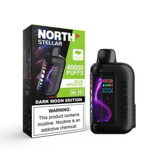 NORTH Stellar 40K Disposable — Sour Apple Ice