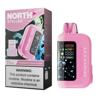 NORTH Stellar 40K Disposable — Strawberry Peach Slushy