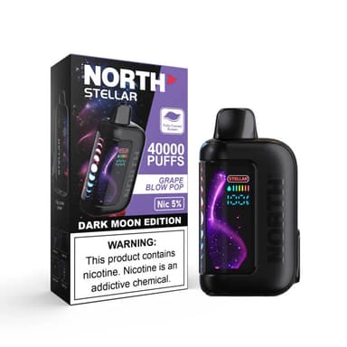 NORTH Stellar 40K Disposable — Grape Blow-Pop