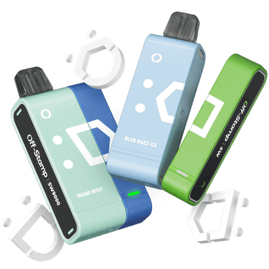 Off-Stamp SW9000 Disposable Full Kit by Lost Mary 5% — California Cherry
