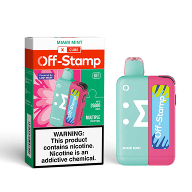 Off-Stamp X Cube 25K Puff Disposable Kit — Miami Mint