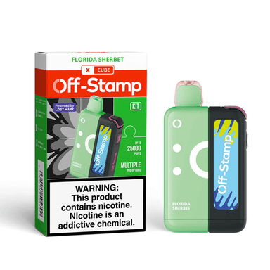 Off-Stamp X Cube 25K Puff Disposable Kit — Florida Sherbet