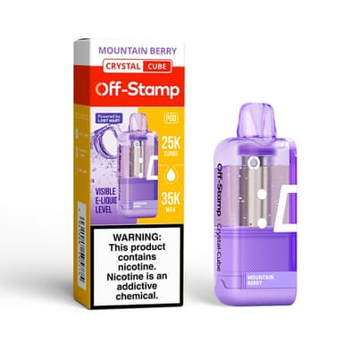 Off-Stamp X-Cube Crystal 35K Disposable POD — Mountain Berry