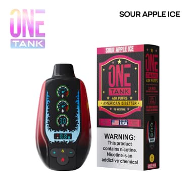 One Tank 40K Disposable — Sour Apple ICE