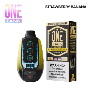One Tank 40K Disposable — Strawberry Banana