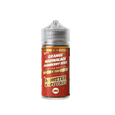 Monster Vape Labs - 100mL — Orange Marmalade Cranberry Spice