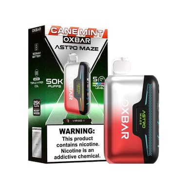 Oxbar Astro Maze 50k Disposable — Cane Mint