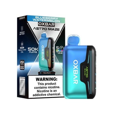 Oxbar Astro Maze 50k Disposable — Blueberry Watermelon