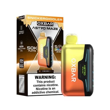 Oxbar Astro Maze 50k Disposable — Snicker Diddler
