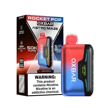 Oxbar Astro Maze 50k Disposable — Rocket Pop