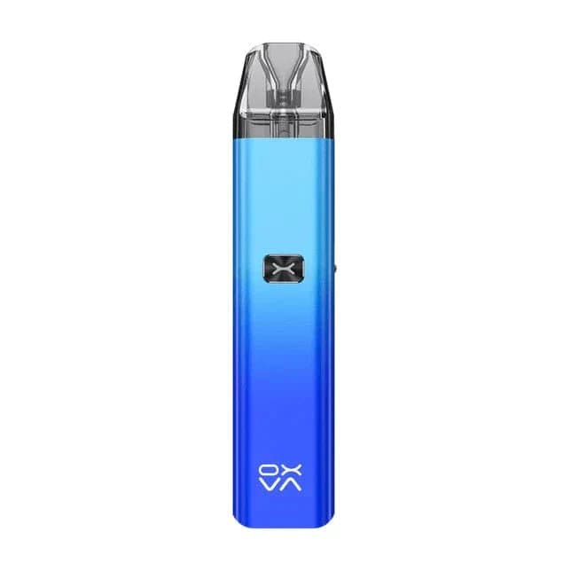 OXVA XLIM C 25W pod system hardware showing a sleek, compact vape device with a modern design and clear branding.