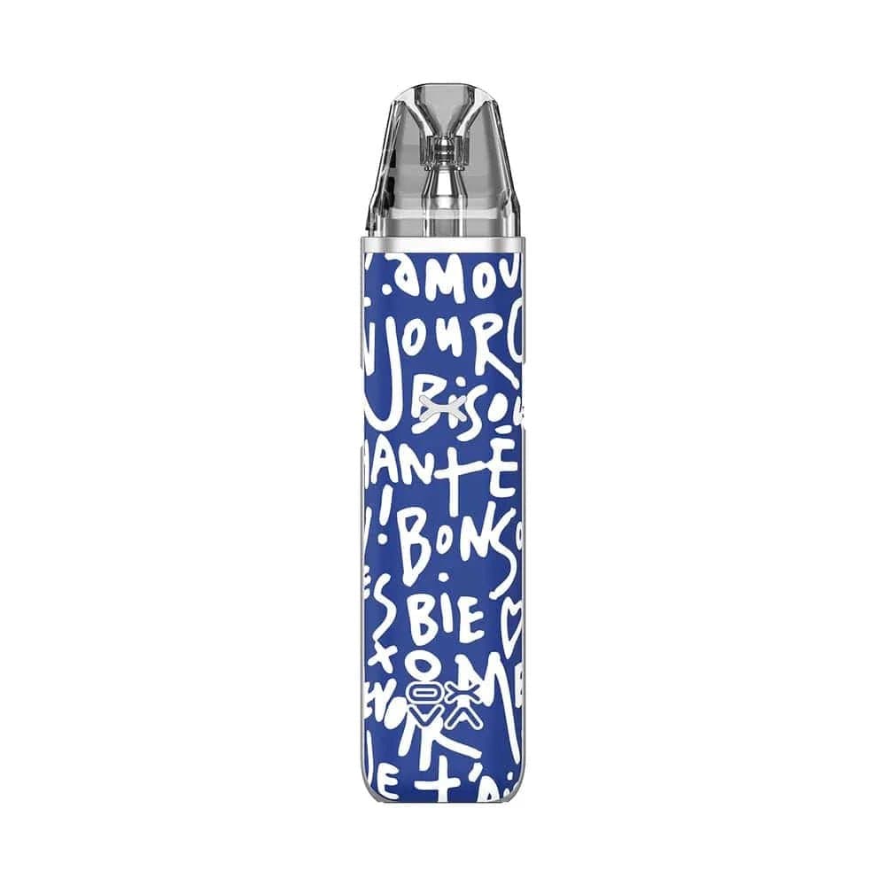 OXVA XLIM Go 30W pod system hardware featuring compact design and sleek finish, with adjustable airflow and pod cartridge.
