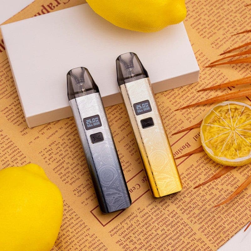 OXVA XLIM V2 25W pod system hardware with compact design and sleek finish, featuring adjustable airflow and easy-to-use interface.