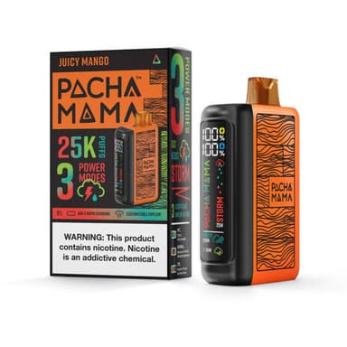 Pacha Mama 25K Disposable Vape — Juicy Mango