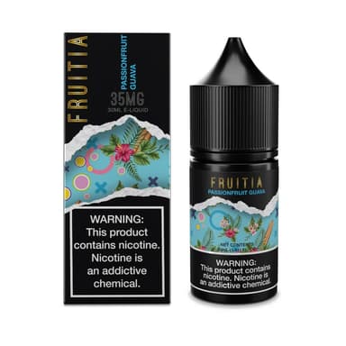 Fruitia Salt - 30mL — Passion Fruit Guava