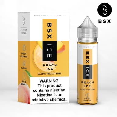 BSX ICE - 60mL — Peach ICE