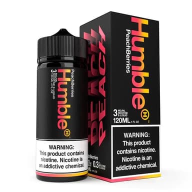 Humble Juice Co. - 120mL — Peach Pleasure (Peach Berries)