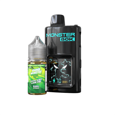 Pod Monster X Smok 80K Refillable Disposable — Cool Key Lime Pie