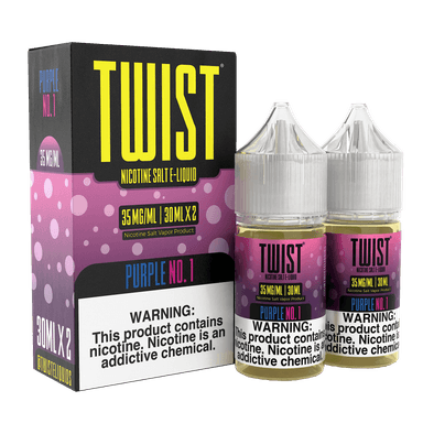 Twist E-Liquids Salt - 60ml (30ml 2-Pack) — Purple No. 1