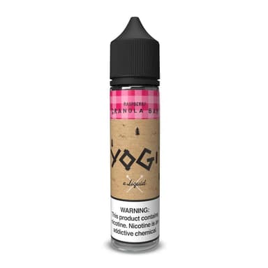 Yogi E-Liquid - 60mL — Raspberry Granola Bar