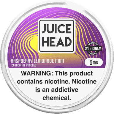 Juice Head Nicotine Pouches - 20ct — Raspberry Lemonade Mint