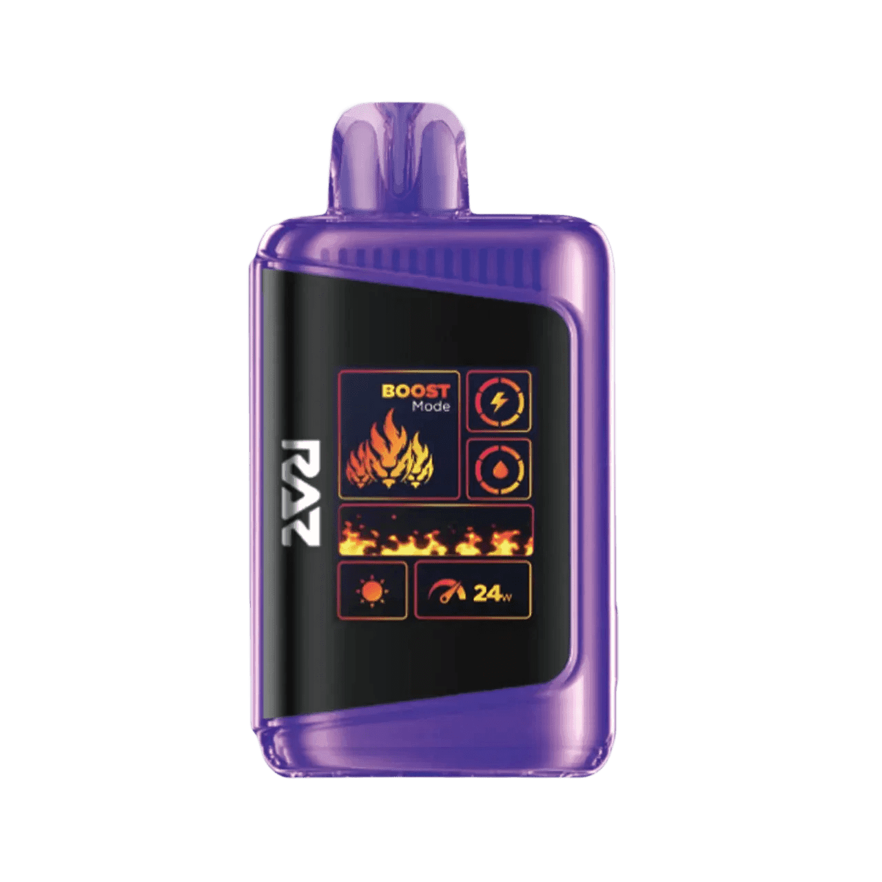 RAZ 25,000 Puff Disposable Vape in sleek design, featuring DC25000 and LTX25000 models for convenient vaping.