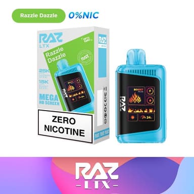 RAZ LTX 25000 Zero Nicotine Disposable Vape — Razzle Dazzle