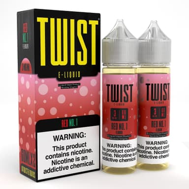 Twist E-Liquids - 120ml (60ml 2-Pack) — Red No. 1