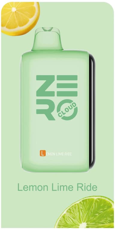 Sikary Cloud Zero 50K Puff Vaporless Disposable — Lemon Lime Ride