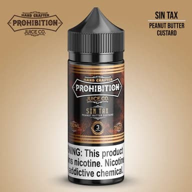 Prohibition Juice Co. - 100mL — Sin Tax