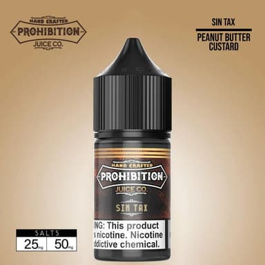 Prohibition Juice Co. Salt - 30mL — Sin Tax