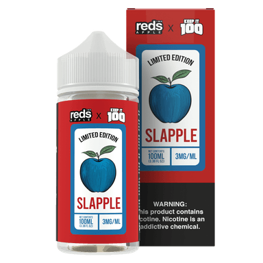 Red's Apple E-Juice x Keep It 100 - 100mL — Slapple