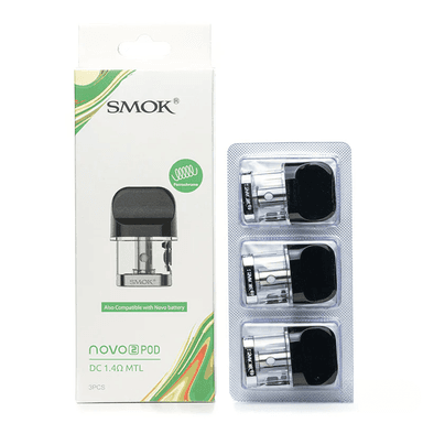 SMOK Novo 2 Replacement Pods — 1.4 ohm DC MTL Pods