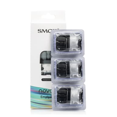 SMOK Novo 4 Replacement Pods — 2ml Novo 4 Pod - Transparent Black