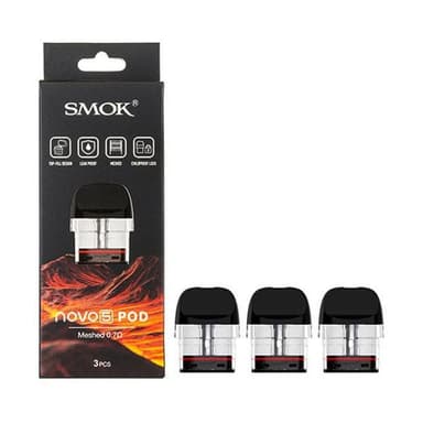 SMOK Novo 5 Replacement Pods — 0.4 ohm | 0.8 Ohm Meshed Pods