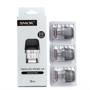 SMOK Novo M Replacement Pods — Mesh 0.6 ohm