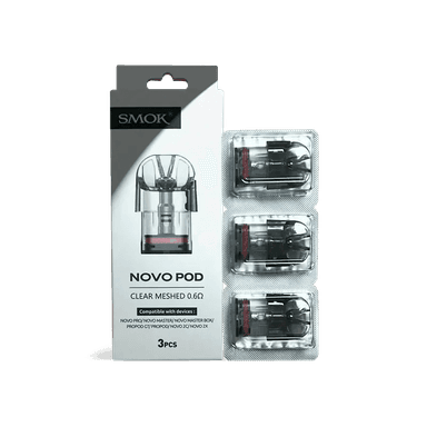 SMOK Novo Replacement Pods — Mesh 0.6 ohm