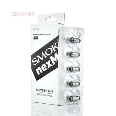 SMOK & OFRF NexMESH Replacement Coils (5 Pack) — DC MTL 0.4 Ohm