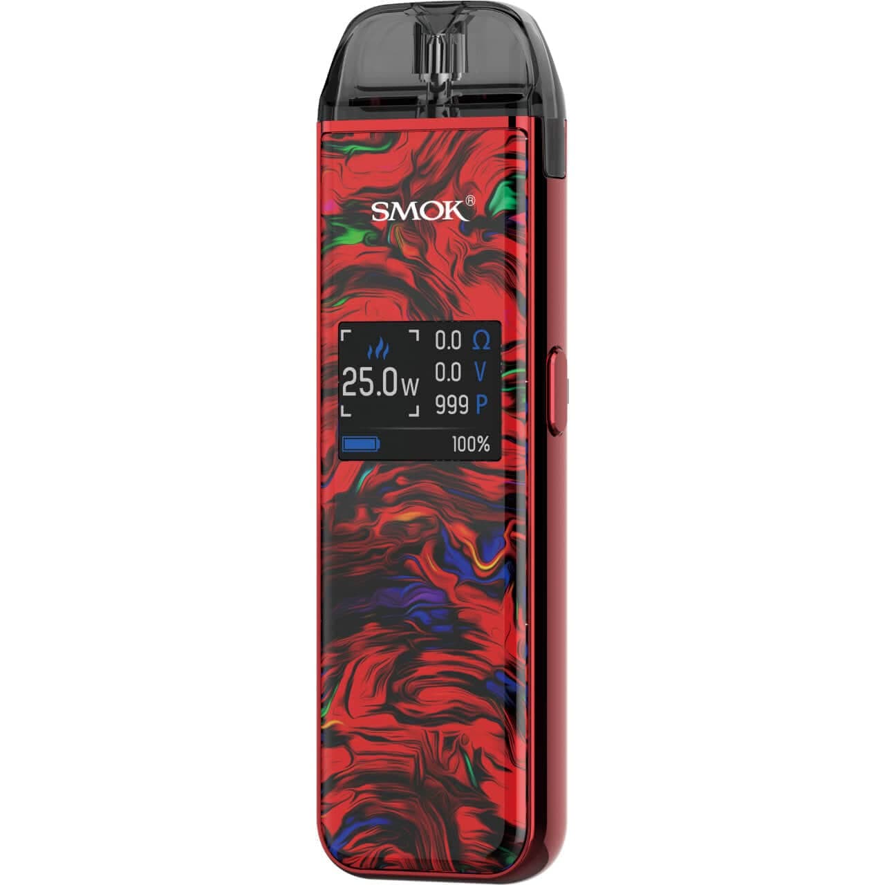 SMOK Pozz 25W pod system device with sleek design and compact hardware for vaping convenience.