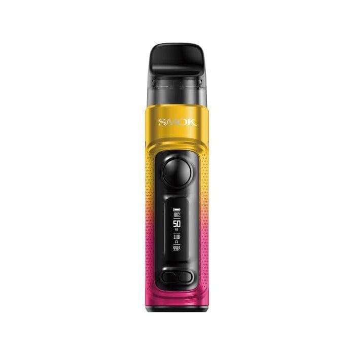 SMOK RPM C 50W Pod Kit showing compact hardware with a sleek design and replaceable pod for vaping.