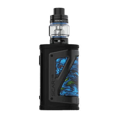 SMOK SCAR-18 230W Starter Kit — Fluid Blue (TFV9 Tank)