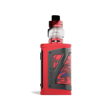 SMOK SCAR-18 230W Starter Kit — Fluid Red (TFV9 Tank)