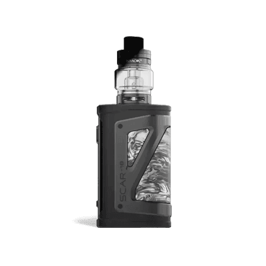 SMOK SCAR-18 230W Starter Kit — Fluid Black White (TFV9 Tank)