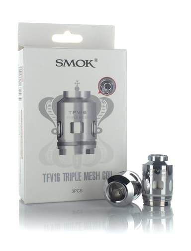 SMOK TFV16 Mesh Replacement Coils — 0.15 ohm Triple Mesh Coil (3-Pack)