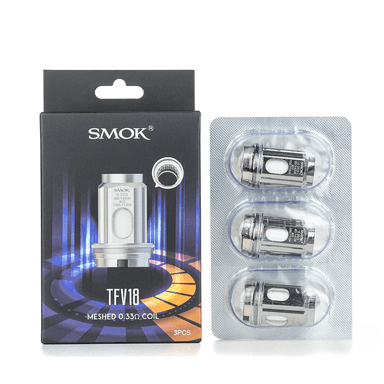 SMOK TFV18 Replacement Coils — 0.33 ohm Meshed Coil